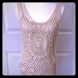 GUC 2-Piece Crochet Tank Dress